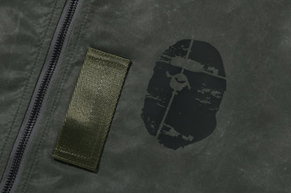 BAPE MULTI PATCH BOMBER JACKET