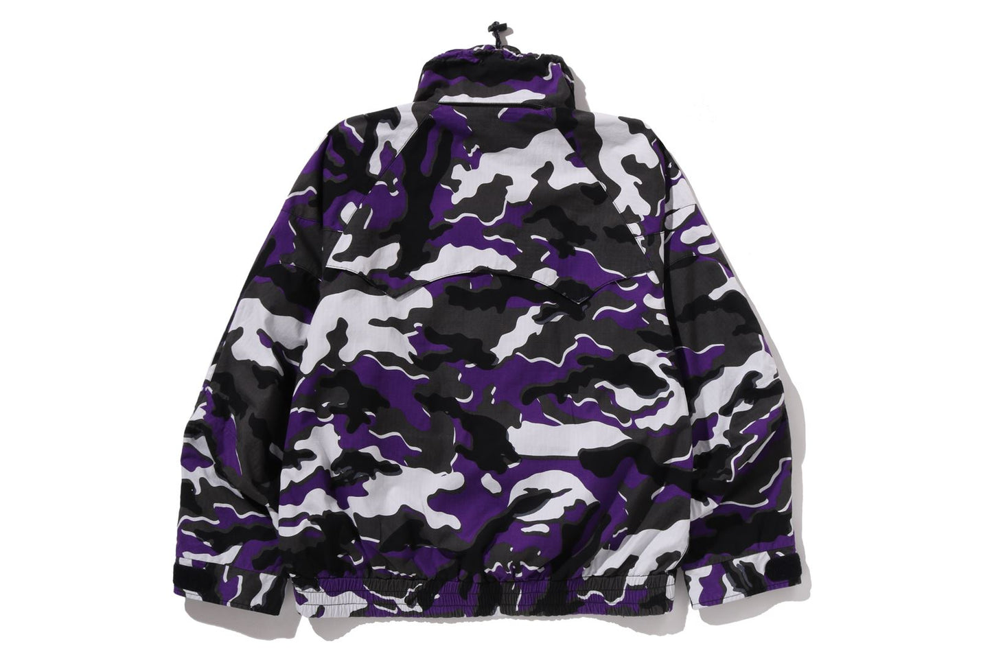 BAPE GLITCH WOODLAND CAMO 短款滑雪夾克