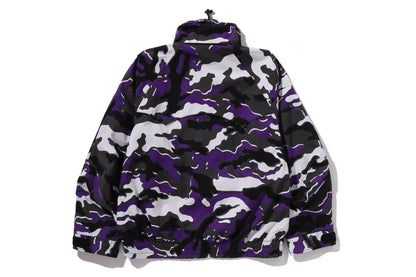 BAPE GLITCH WOODLAND CAMO 短款滑雪夾克