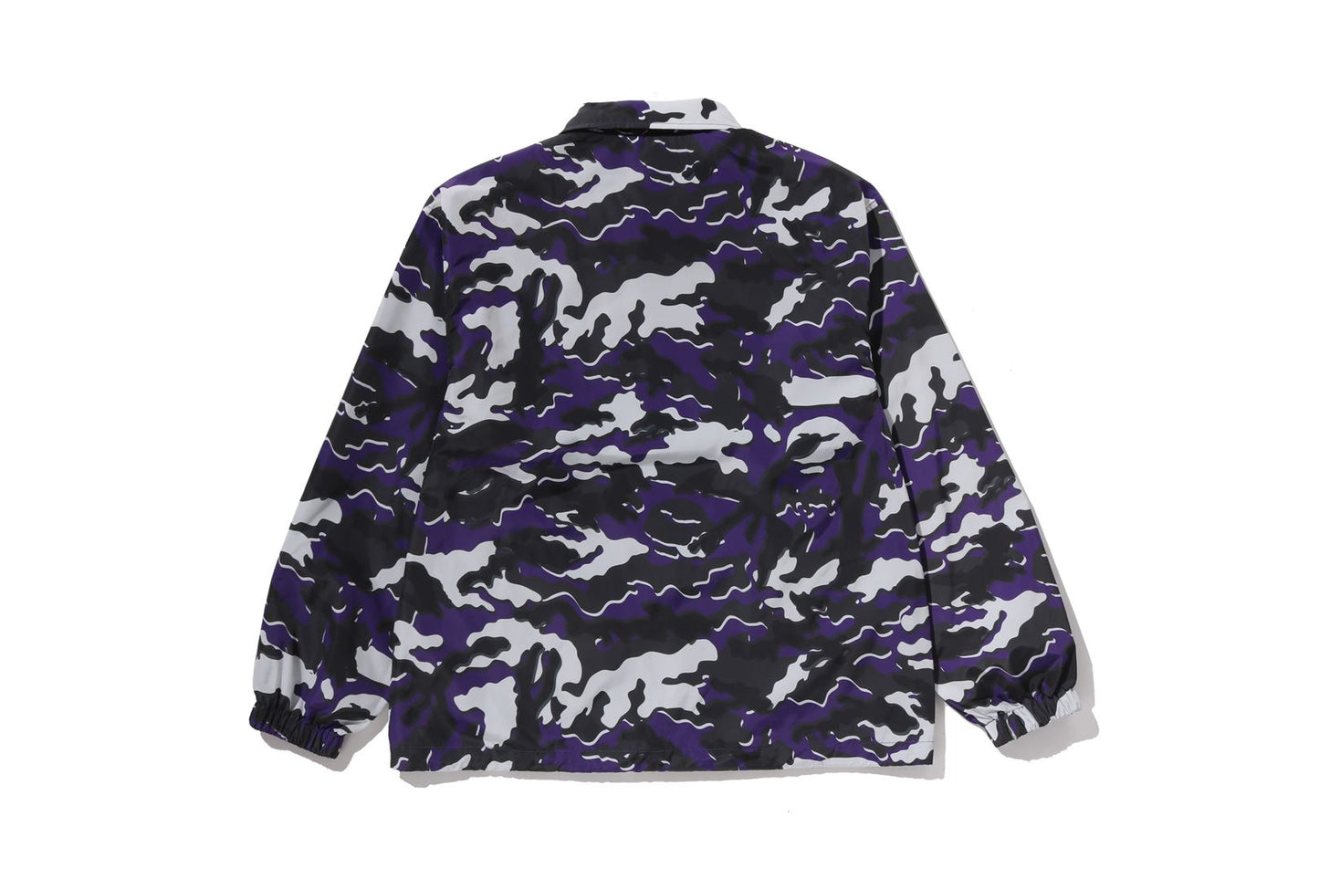 BAPE GLITCH WOODLAND CAMO COACH JACKET