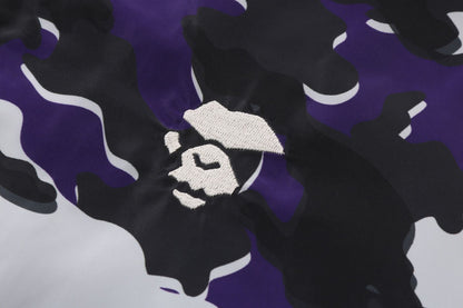 BAPE GLITCH WOODLAND CAMO COACH JACKET
