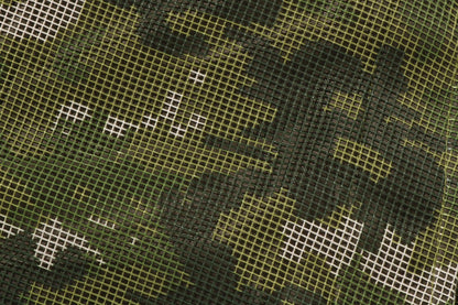 BAPE MULTI PIXEL CAMO MASK HOODED SHIRT JACKET