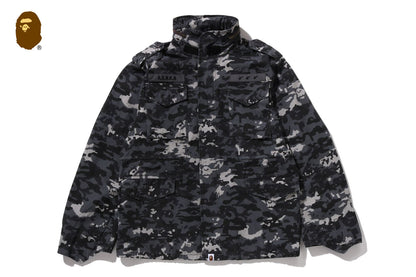 BAPE MULTI PIXEL CAMO M-65 JACKET