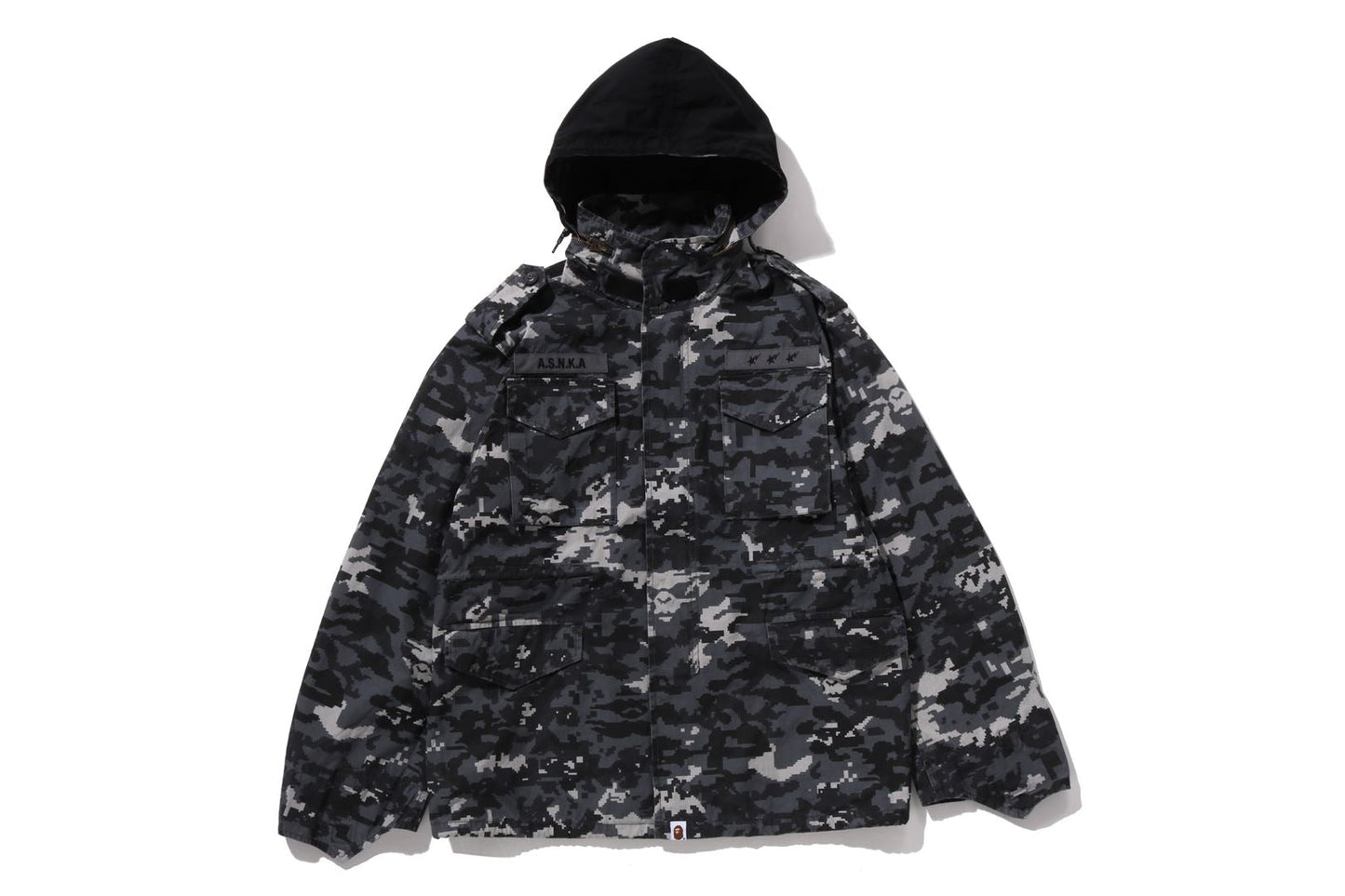 BAPE MULTI PIXEL CAMO M-65 JACKET