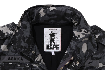 BAPE MULTI PIXEL CAMO M-65 JACKET