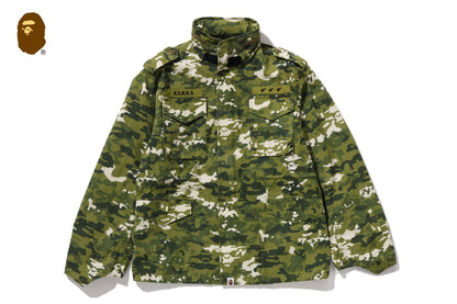 BAPE MULTI PIXEL CAMO M-65 JACKET