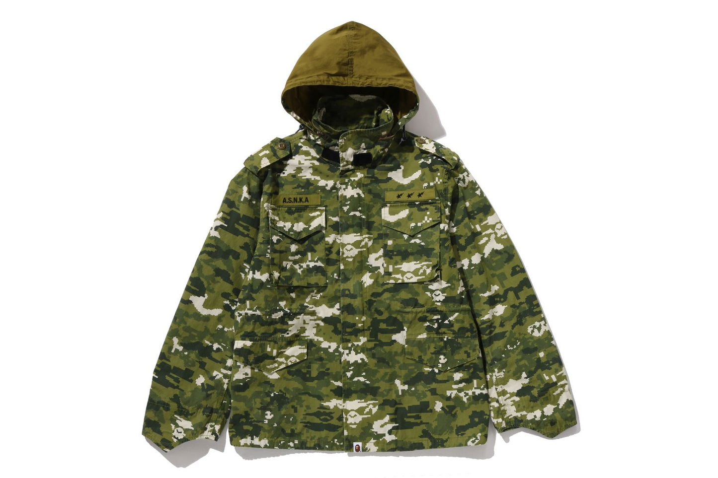 BAPE MULTI PIXEL CAMO M-65 JACKET