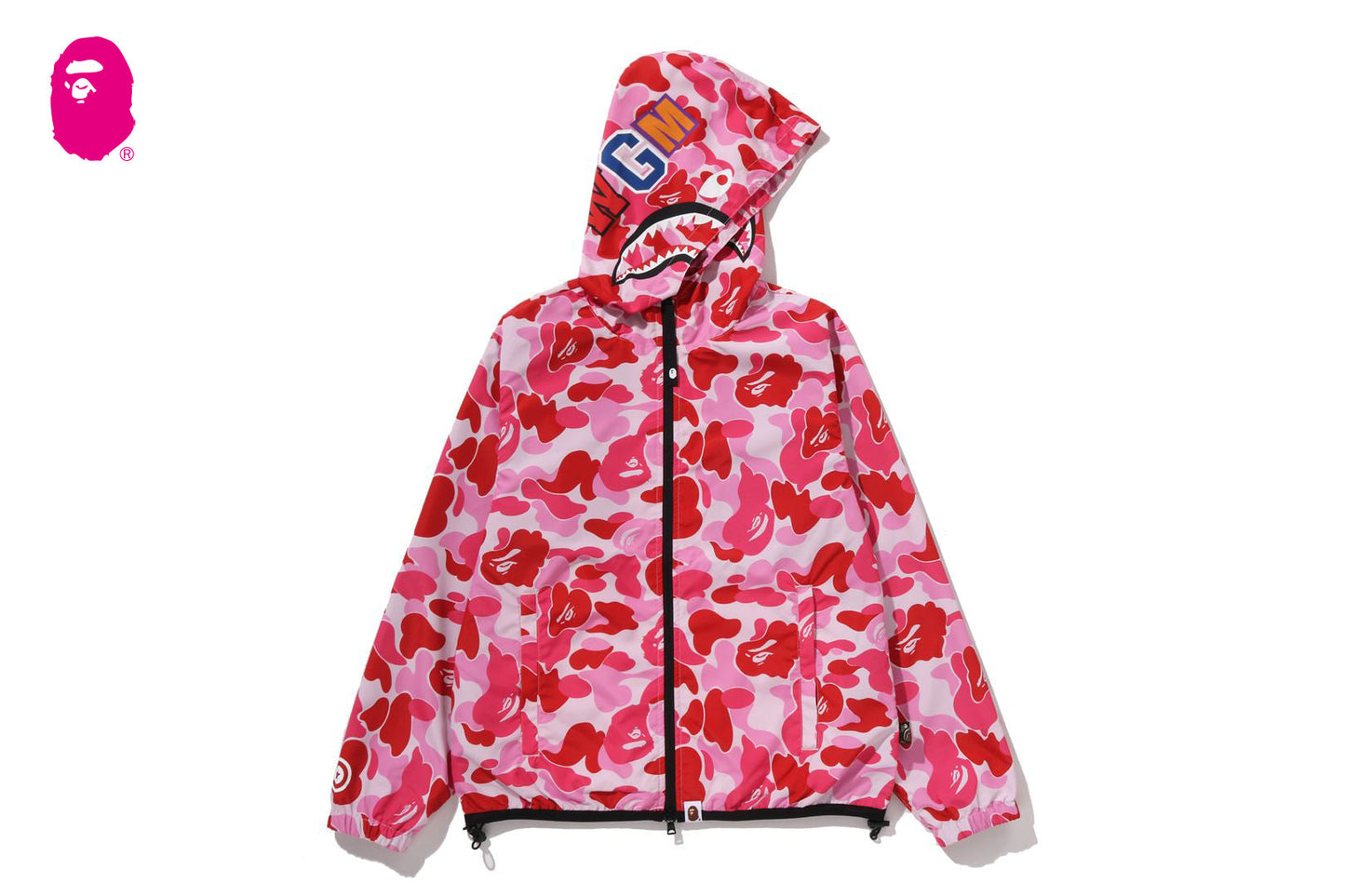 BAPE ABC CAMO SHARK HOODIE JACKET