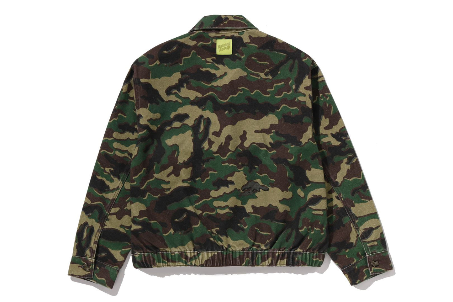 BAPE GLITCH WOODLAND CAMO 浴衣猿標誌工裝外套