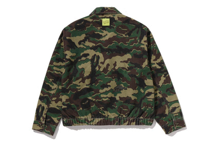 BAPE GLITCH WOODLAND CAMO 浴衣猿標誌工裝外套