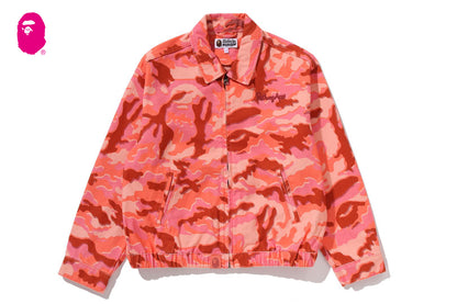 BAPE GLITCH WOODLAND CAMO 浴衣猿標誌工裝外套