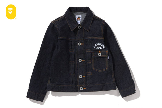 BAPE 大學風 10 盎司牛仔外套