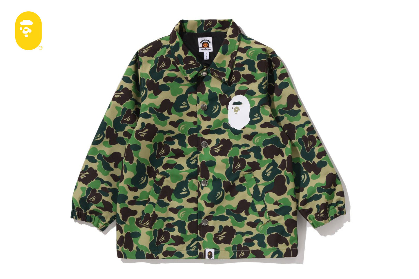 BAPE ABC CAMO 大學教練外套
