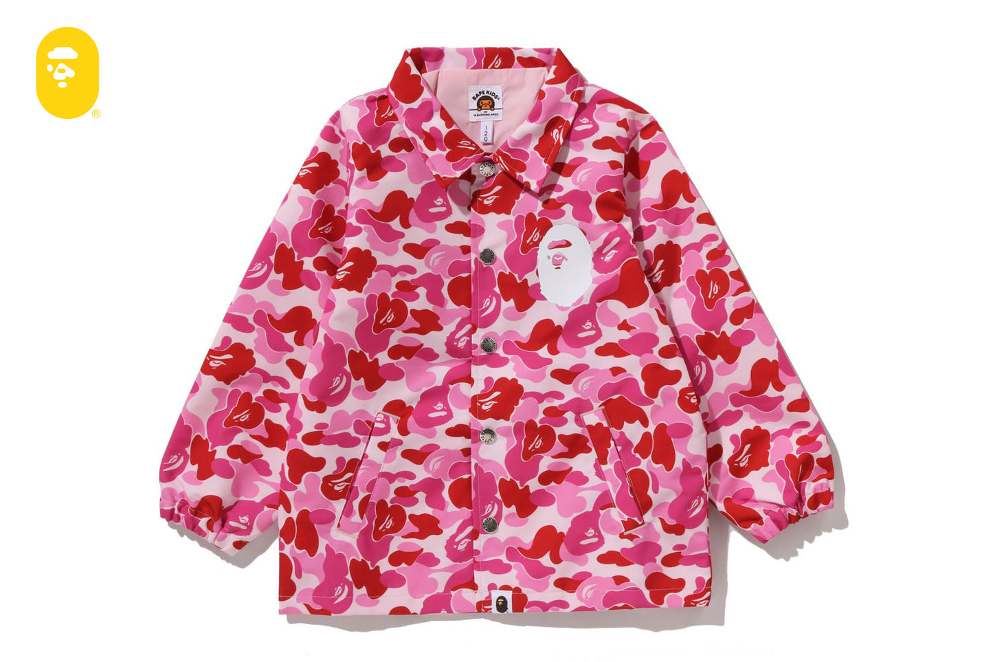 BAPE ABC CAMO 大學教練外套