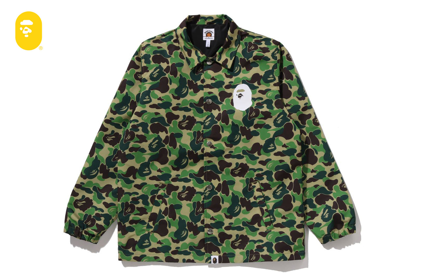 BAPE ABC CAMO 大學教練外套