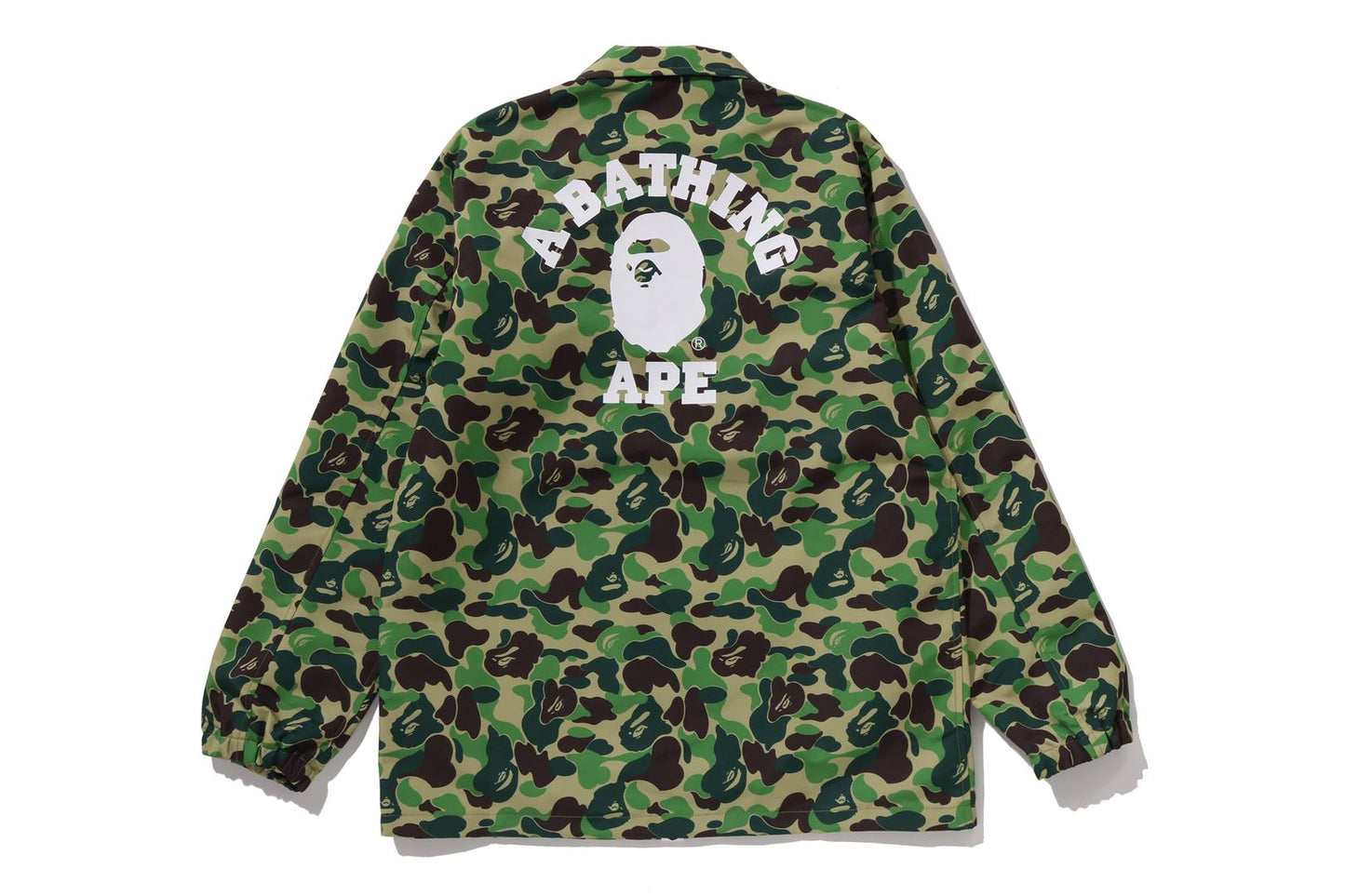 BAPE ABC CAMO 大學教練外套