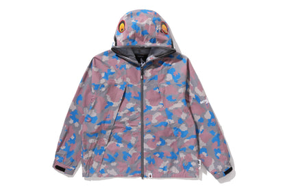 BAPE BY KAZUKI KURAISHI 3層數位迷彩點鯊魚BPAW可收納滑雪外套
