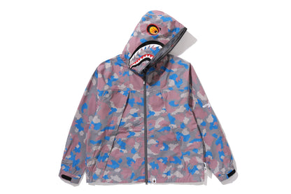BAPE BY KAZUKI KURAISHI 3層數位迷彩點鯊魚BPAW可收納滑雪外套