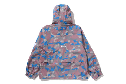 BAPE BY KAZUKI KURAISHI 3層數位迷彩點鯊魚BPAW可收納滑雪外套