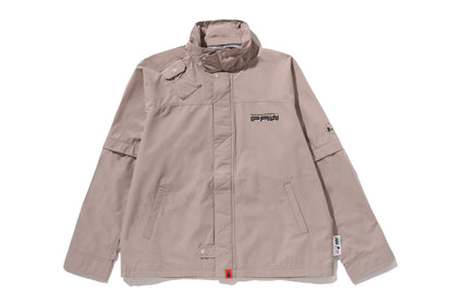 BAPE BY KAZUKI KURAISHI 3層可拆式連帽雨衣