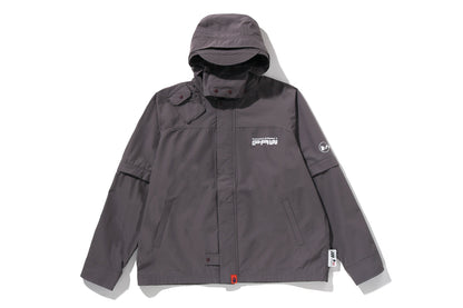 BAPE BY KAZUKI KURAISHI 3層可拆式連帽雨衣