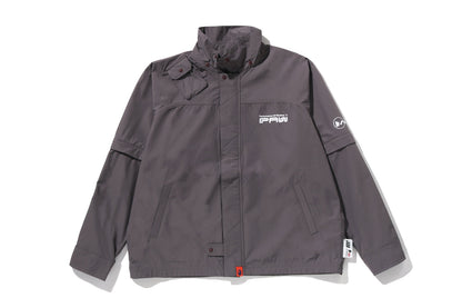BAPE BY KAZUKI KURAISHI 3層可拆式連帽雨衣