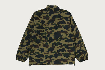 BAPE 1ST CAMO COLLEGE COACH JACKET