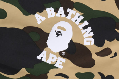 BAPE 1ST CAMO COLLEGE COACH JACKET