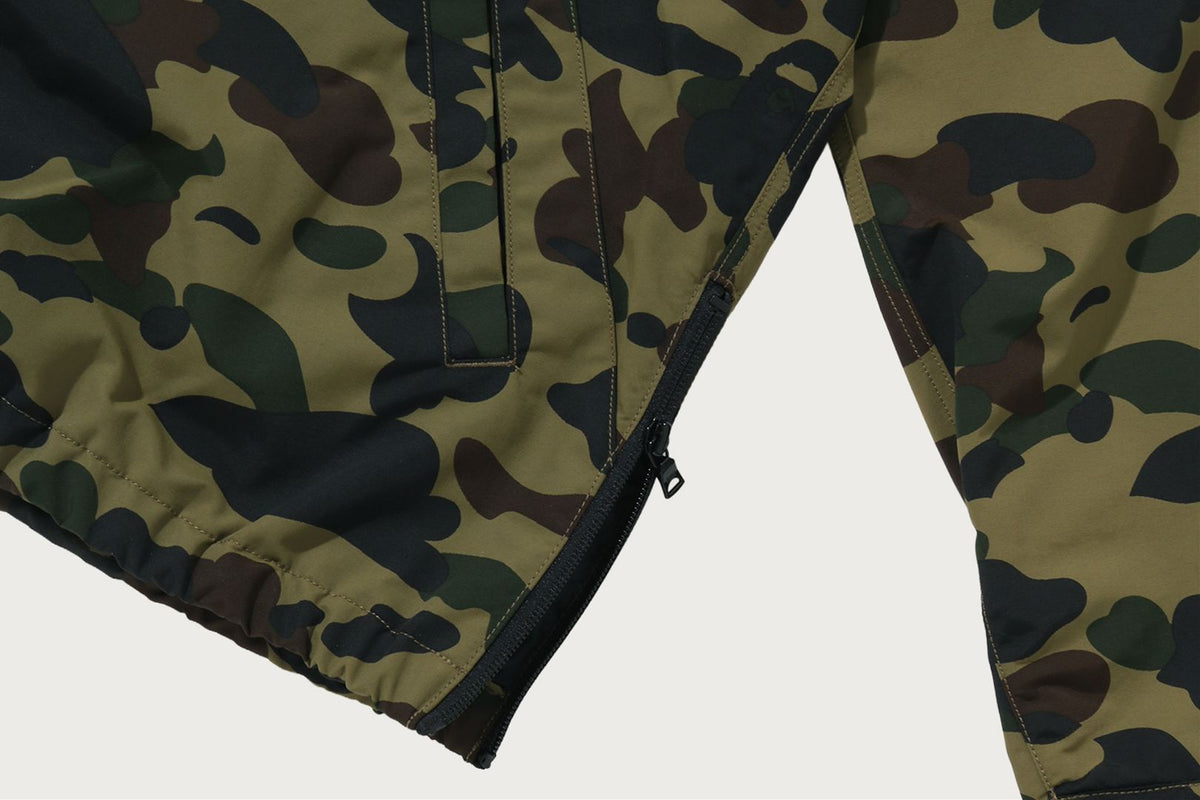 BAPE 1ST CAMO 半拉鍊夾克