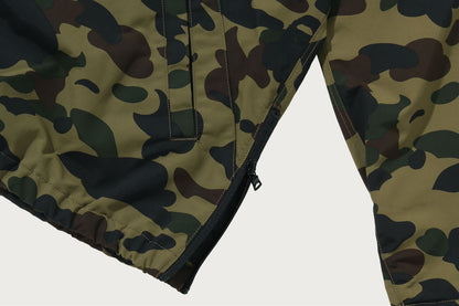 BAPE 1ST CAMO 半拉鍊夾克