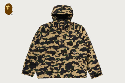 BAPE 1ST CAMO 半拉鍊夾克