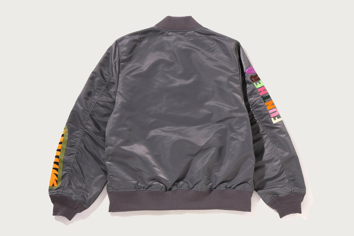 BAPE TIGER SHARK BOMBER JACKET