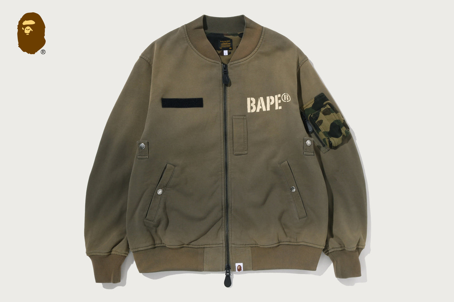 BAPE 休閒飛行夾克