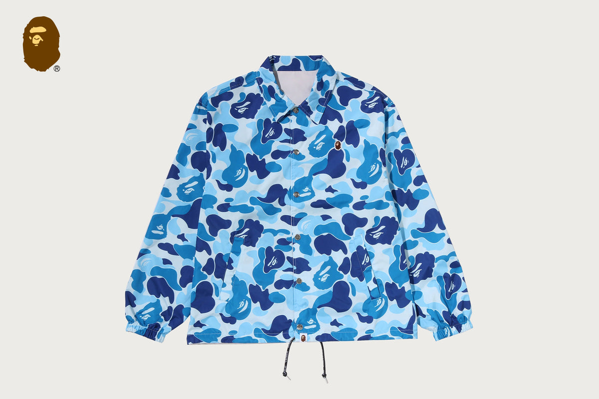 BAPE ABC CAMO 可翻轉教練夾克