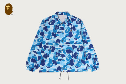 BAPE ABC CAMO 可翻轉教練夾克