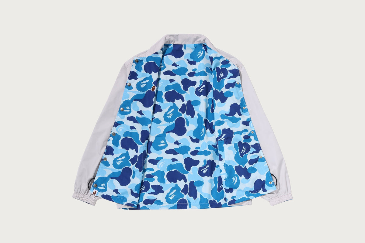 BAPE ABC CAMO 可翻轉教練夾克
