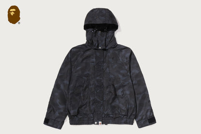 BAPE 彩色迷彩反光耐磨短款滑雪外套