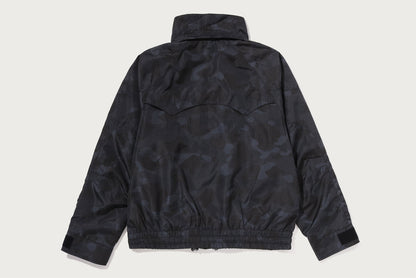 BAPE 彩色迷彩反光耐磨短款滑雪外套