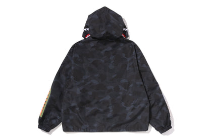 BAPE COLOR CAMO 反光耐磨鯊魚全拉鍊夾克