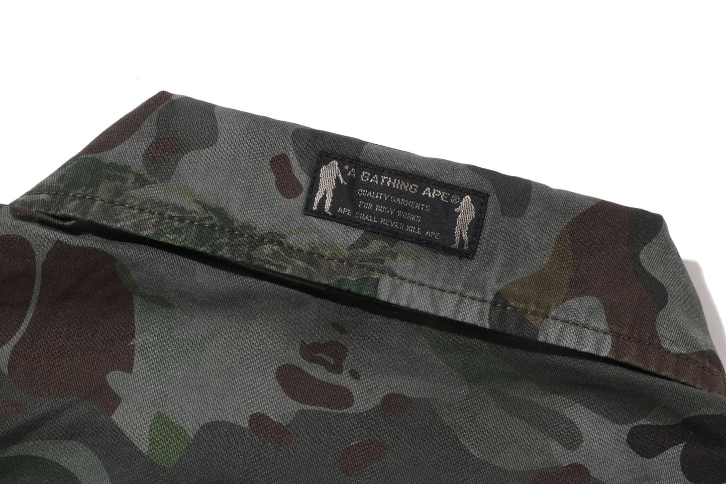 BAPE HYBRID CAMO MULTI BADGE JACKET