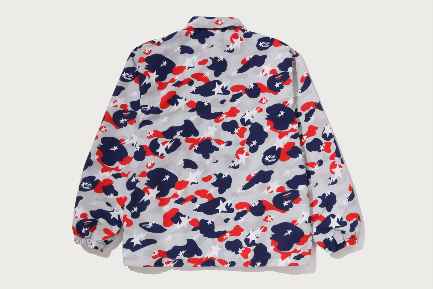 BAPE STA STRIKE CAMO COACH JACKET