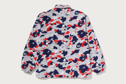 BAPE STA STRIKE CAMO COACH JACKET