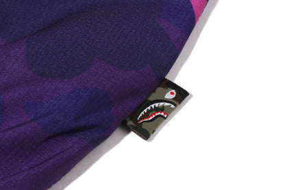 BAPE 彩色迷彩鯊魚連帽外套
