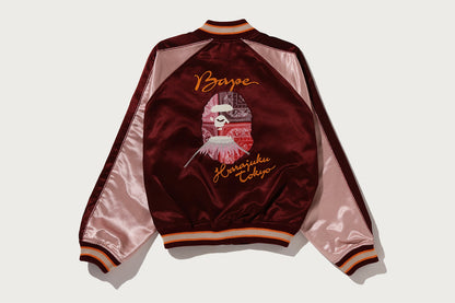 BAPE PAISLEY PATTERN APE HEAD SOUVENIR JACKET