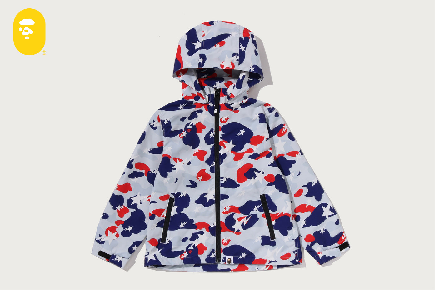 BAPE STA STRIKE CAMO HOODIE JACKET