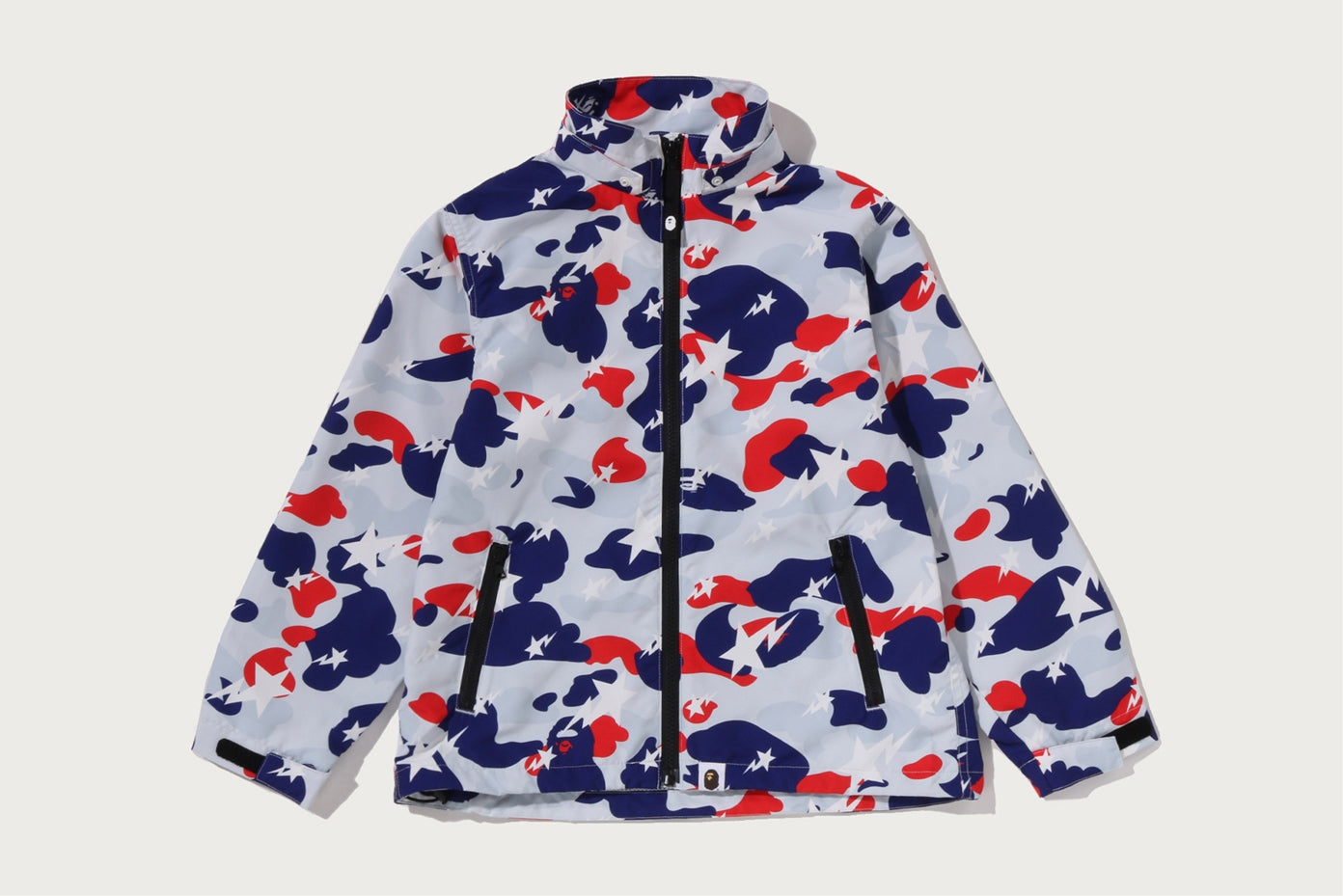 BAPE STA STRIKE CAMO HOODIE JACKET