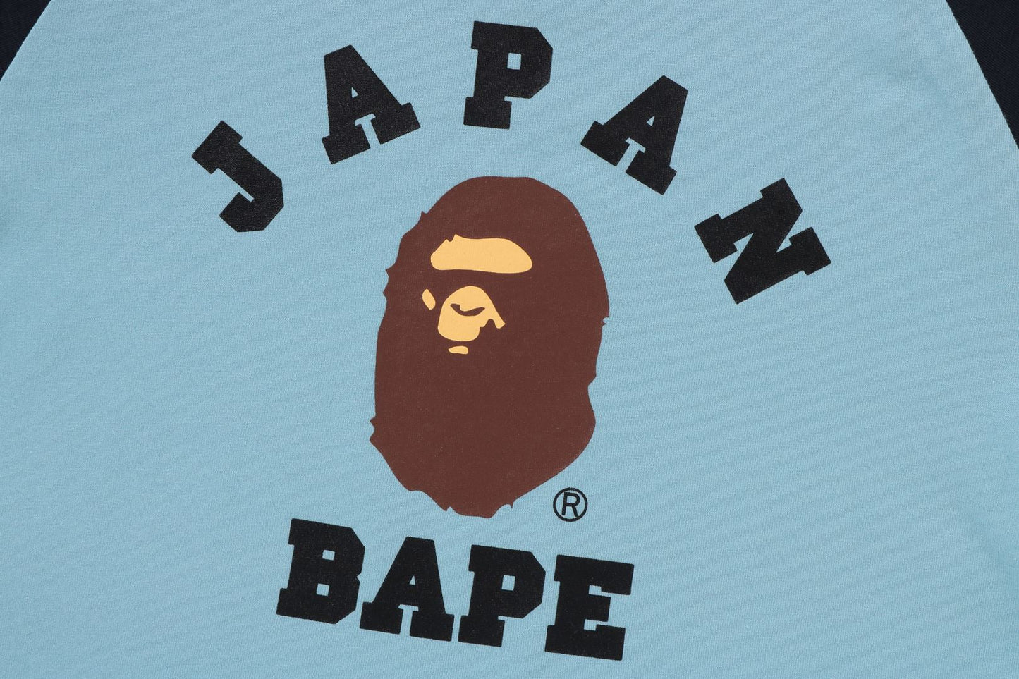 BAPE 日本大學城市拉格蘭長袖T恤