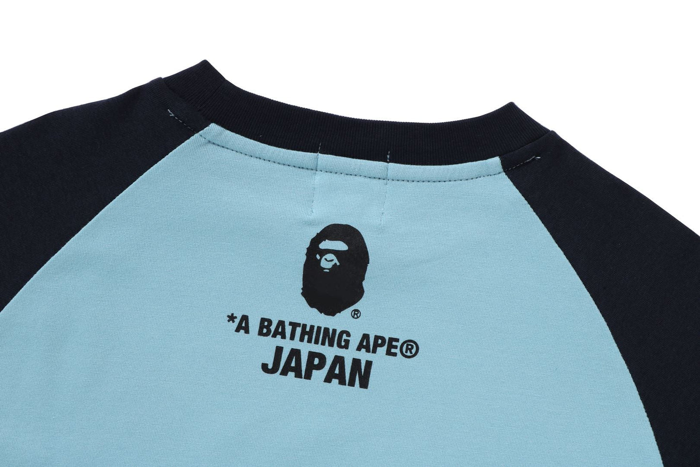 BAPE 日本大學城市拉格蘭長袖T恤