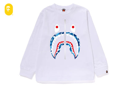 BAPE ABC CAMO SHARK LS TEE