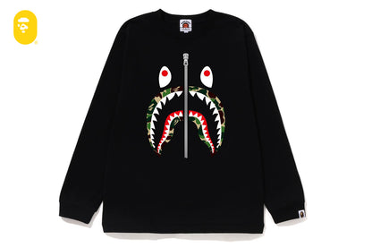 BAPE ABC CAMO SHARK 長袖T恤